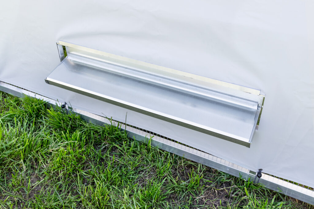 10 x 12 Alumi-Coop [Nest Box Closed]